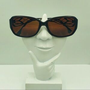 Koali G684K Brown Oval Sunglasses Frames